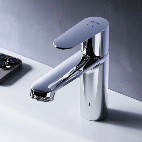 Смеситель для раковины AM.PM Above F9X02200, хром