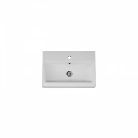 Раковина мебельная AM.PM Gem M90WCC0602WG, белый глянцевый