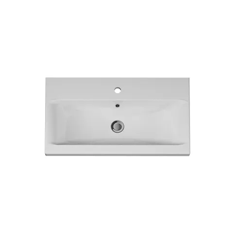 Раковина мебельная AM.PM Gem M90WCC0752WG, белый глянцевый