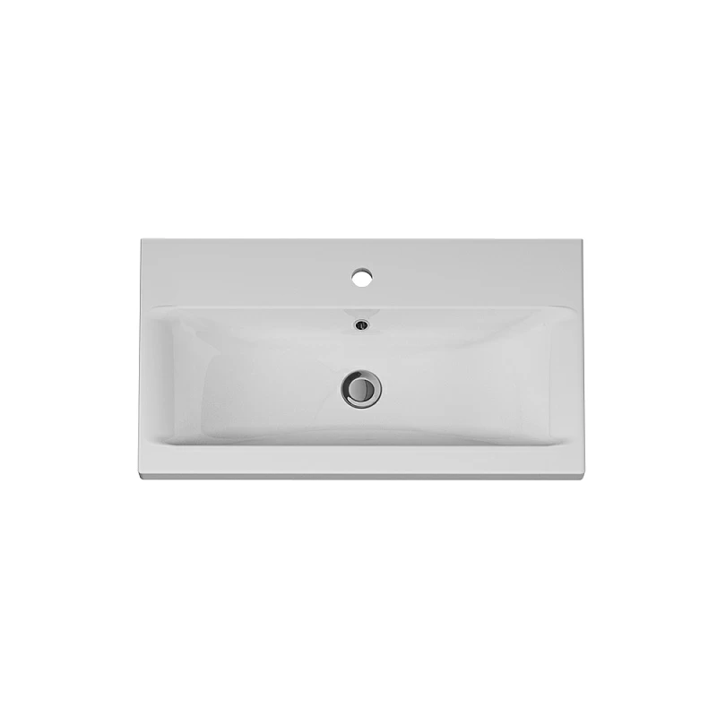 Раковина мебельная AM.PM Gem M90WCC0752WG, белый глянцевый